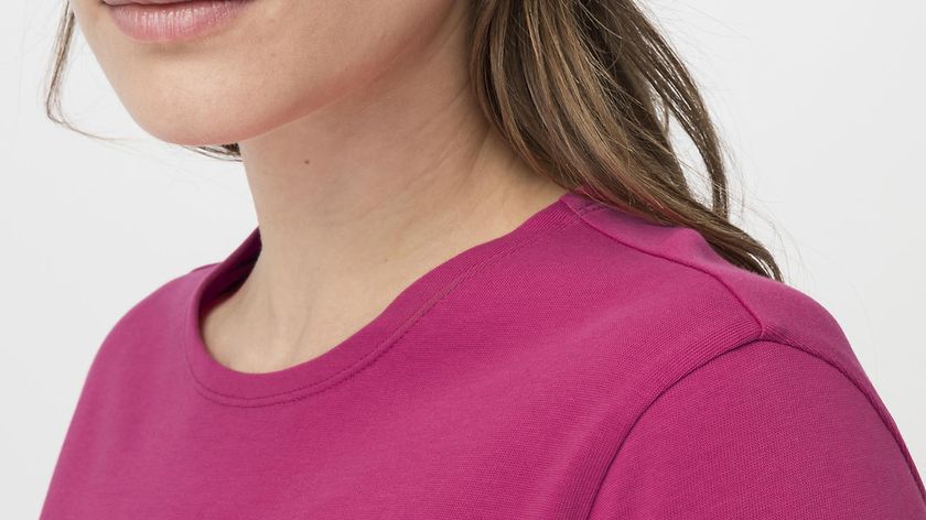 hessnatur Damen Langarmshirt aus Bio-Baumwolle - rosa - Größe 34