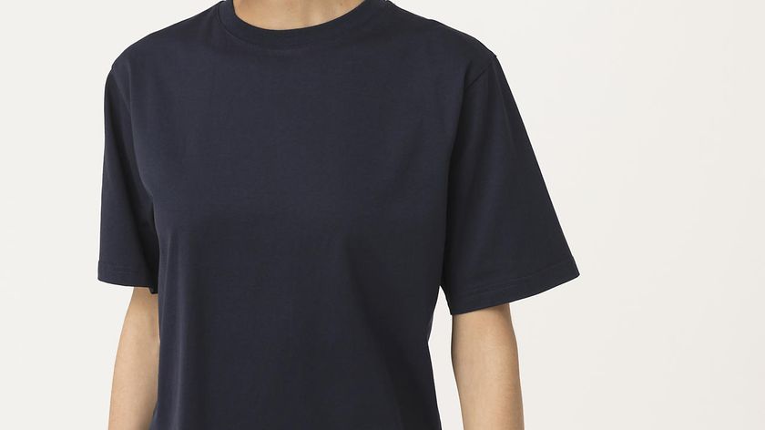 hessnatur Damen Kurzarm-Shirt aus Bio-Baumwolle - blau - Größe 48