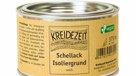 Kreidezeit Schellack Isoliergrund weiß - isolierend und absperrend