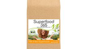 Superfood 365 Bio "Neue Rezeptur" - mit 21 Bio-Superfoods 300 Kapseln Vorratsbeutel