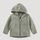 hessnatur Baby Fleece Jacke Regular aus Bio-Baumwolle - grün - Größe 98/104