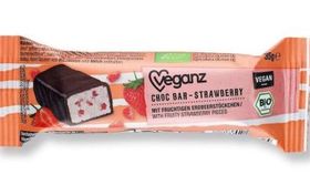 Veganz Choc Bar Strawberry, 35g