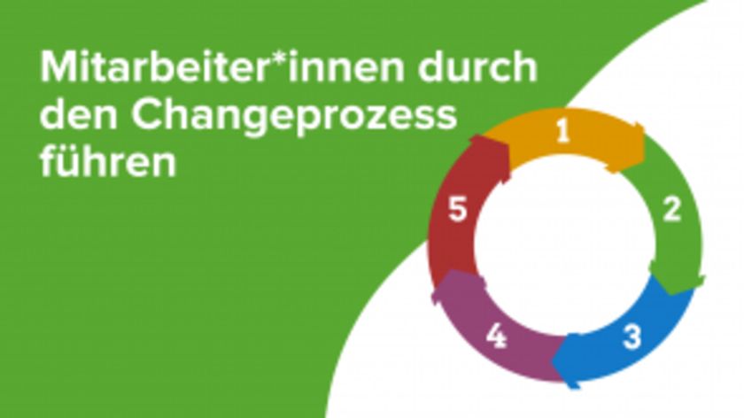 Mitarbeiter*innen durch den Changeprozess führen