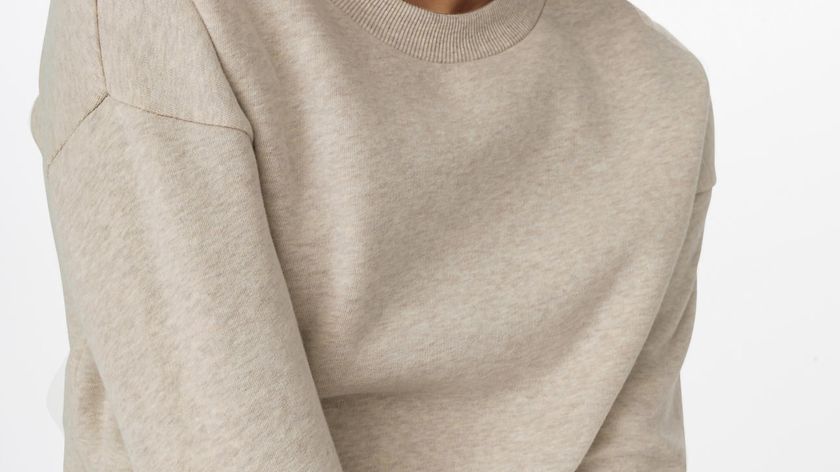 hessnatur Loungewear Sweatshirt aus Bio-Baumwolle - beige - Größe 44