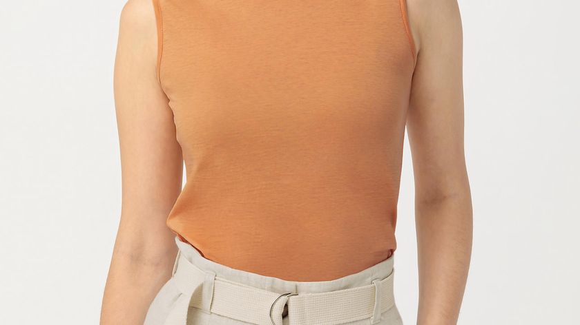 hessnatur Damen Top aus Bio-Baumwolle - orange - Größe 38