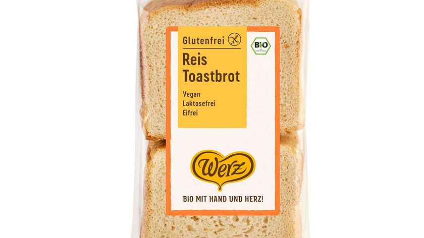 Reis Toastbrot glutenfrei - Reisbrot zum Toasten - vegan