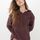 hessnatur Loungewear Fleece-Hoodie ACTIVE LIGHT aus Bio-Baumwolle - rot - Größe L