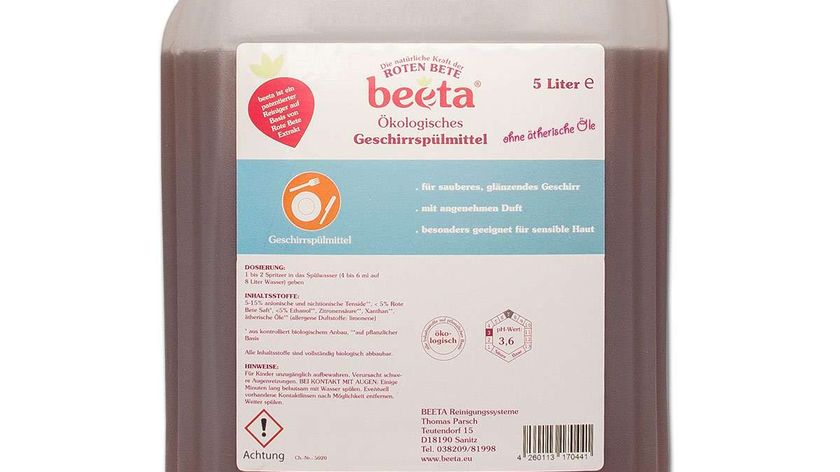 Umweltfreundliches Spülmittel 5 Liter Kanister von Beeta