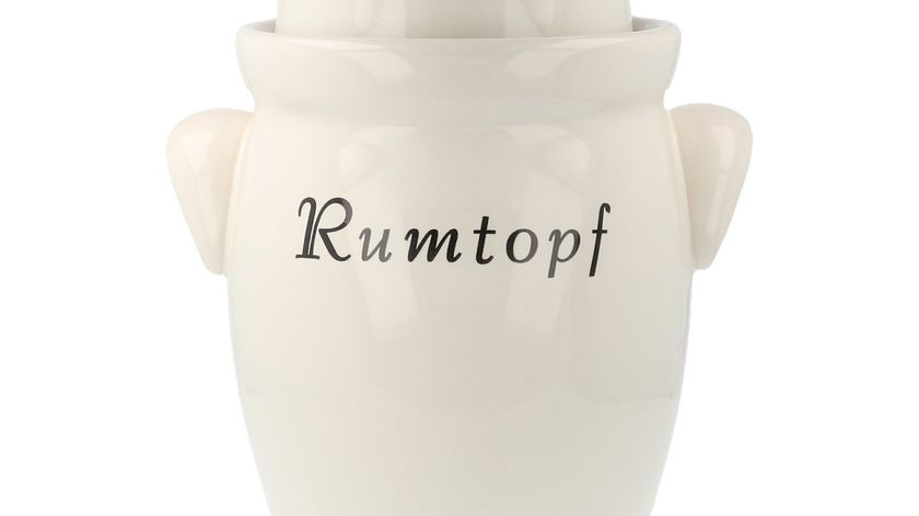 Rumtopf aus Keramik, ohne Dekor, 5 L