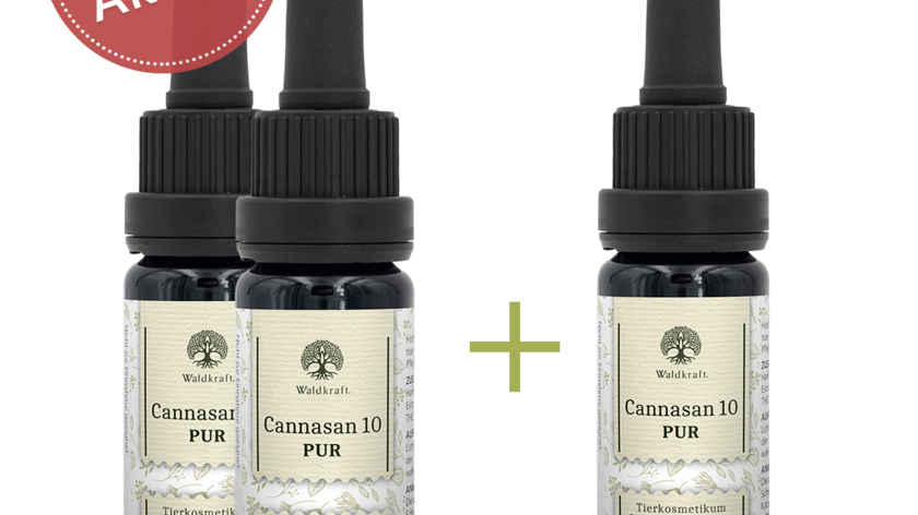 2+1 Aktion: Cannasan 10 (CO2-Extraktion) 6ml