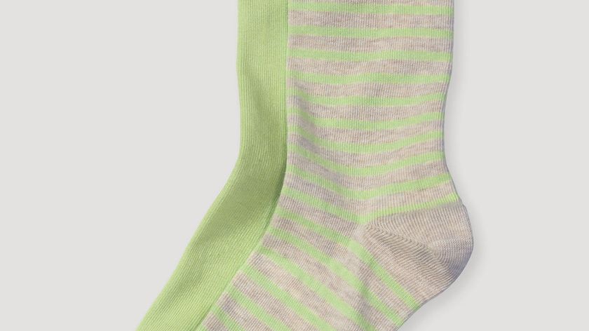 hessnatur Damen-Socken im 2er-Pack aus Bio-Baumwolle - grün - Größe 41-43