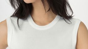 hessnatur Damen Softrib Top Slim aus Bio-Baumwolle und TENCEL™ Modal - weiß - Größe 38