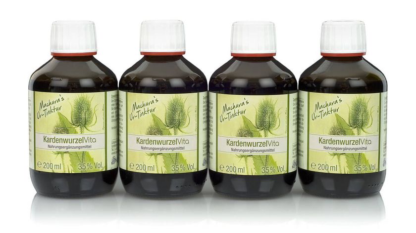 Machura's Ur-Tinktur Kardenwurzel Vita - Vorteilspaket - 4x 200ml