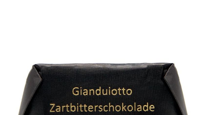 Gianduiotto Zartbitterschokolade Piemont-Haselnüsse