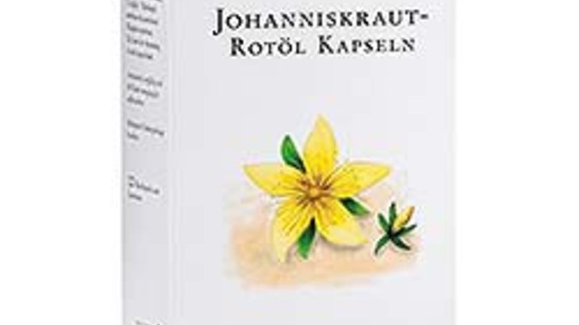 Johanniskraut-Rotöl-Kapseln