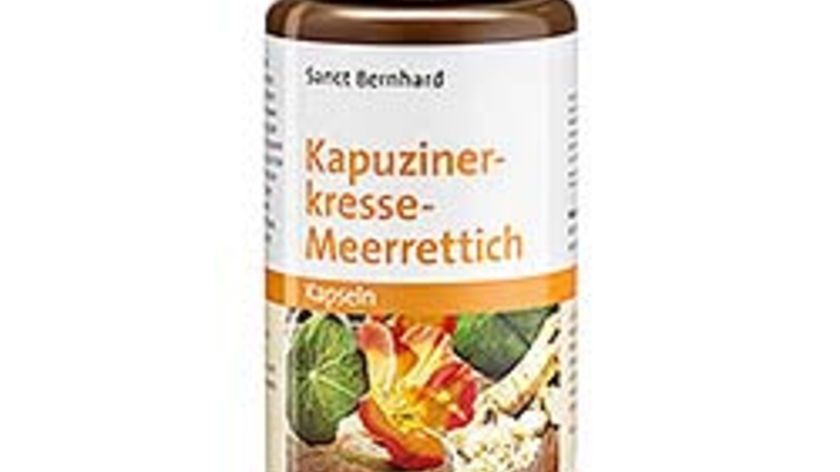 Kapuzinerkresse-Meerrettich-Kapseln