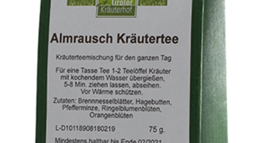 Kräutertee Almrausch 