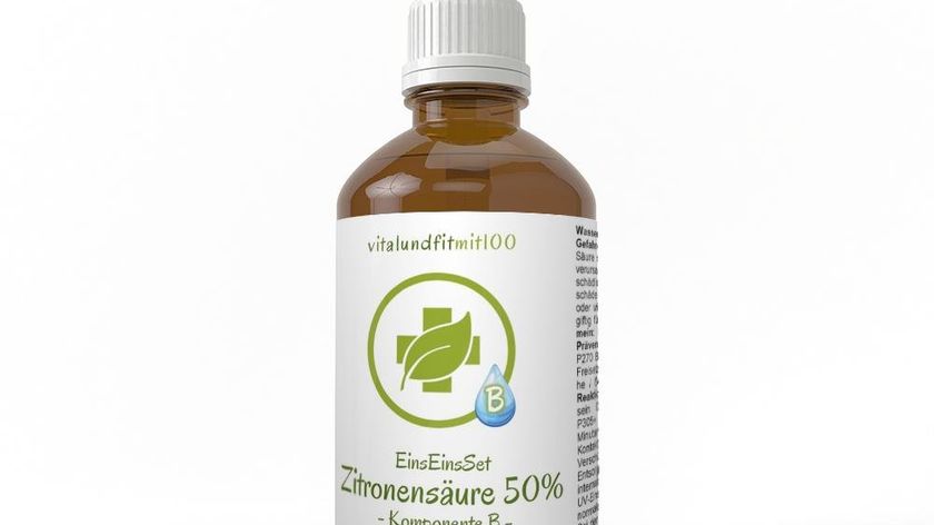 50 % Zitronensäure-Lösung 100 ml Braunglas