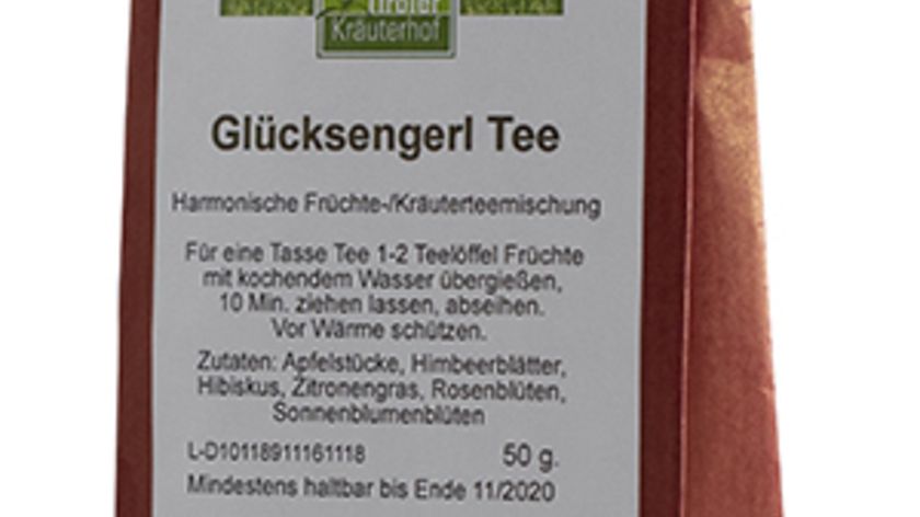 Früchte-Kräutertee Mischung Glücksengerl