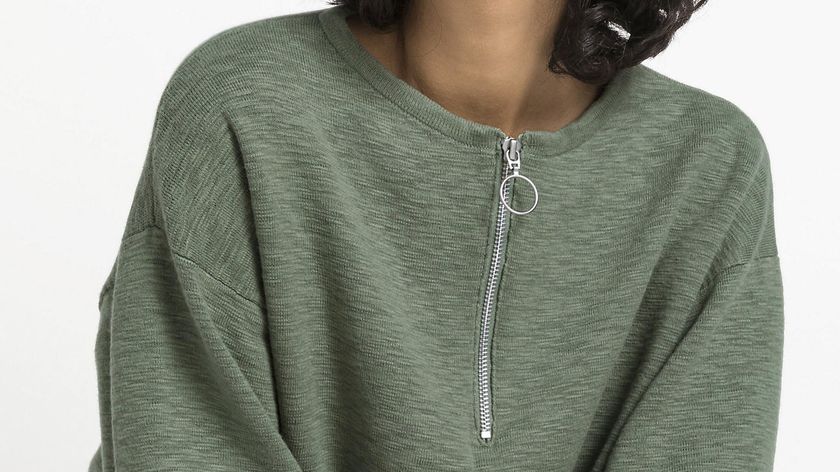 hessnatur Damen Pullover aus Bio-Baumwolle - grün - Größe XS