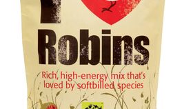 Rotkehlchenfutter "I love Robins"