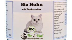 Bio Katzenfutter - Huhn mit Topinambur