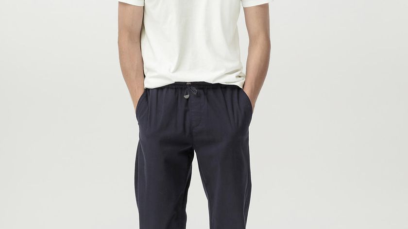 hessnatur Herren Joggpants Enea Regular aus Bio-Baumwolle - blau - Größe 54