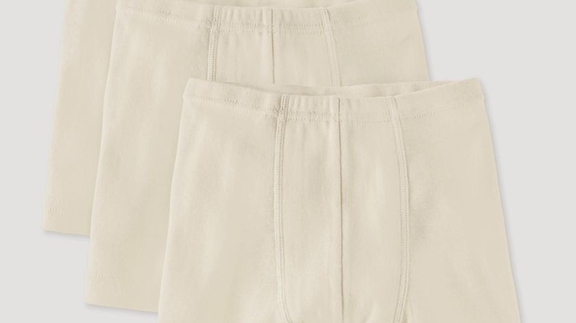 hessnatur Kinder  Jungen-Pants PureNatur im 3er-Pack aus Bio-Baumwolle - natur - Größe 110/116