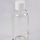 Glasflasche 100ml leer, mit PE Verschluss und Spritzeinsatz 6mm