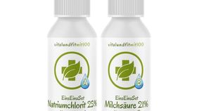 EinsEinsSet (Bestseller) [100 ml Set] mit L(+)- Milchsäure 21 %