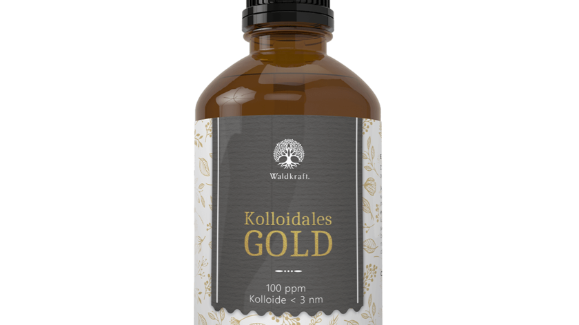 Kolloidales Gold – 100 ppm Gold-Lösung