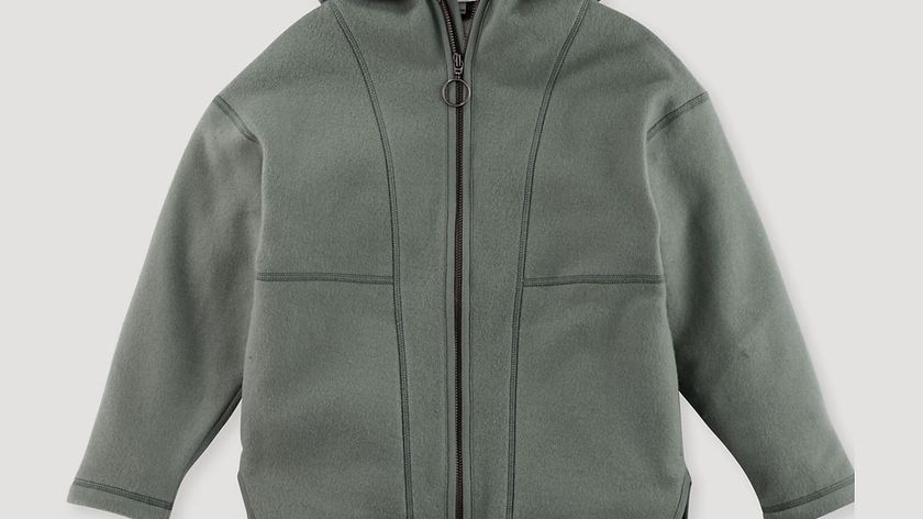 hessnatur Kinder Softfleece-Jacke aus Bio-Baumwolle - grün - Größe 146/152