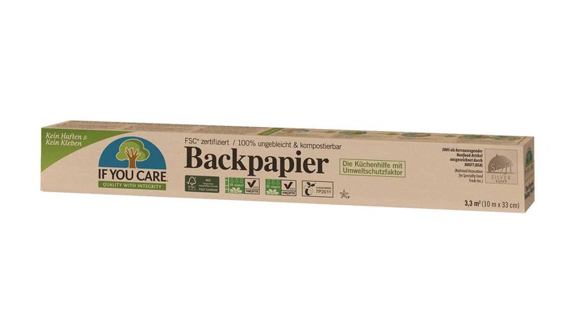 Veganes Backpapier, ungebleicht & fettbeständig, 10m Rolle