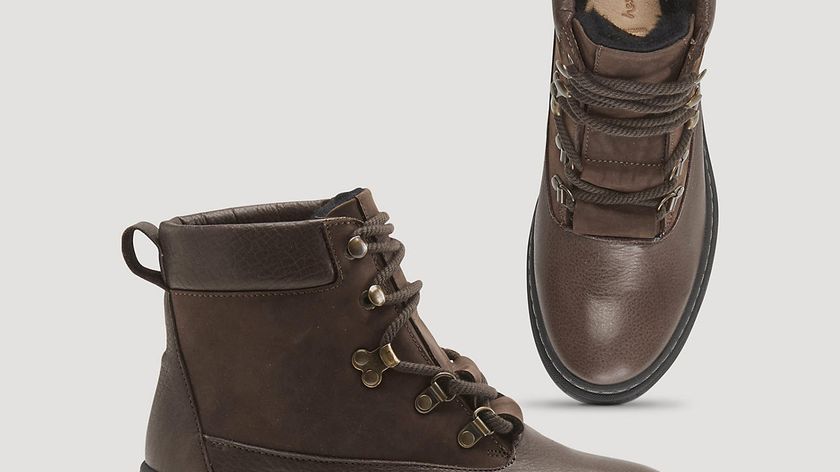 hessnatur Damen Schnürboots - braun - Größe 38