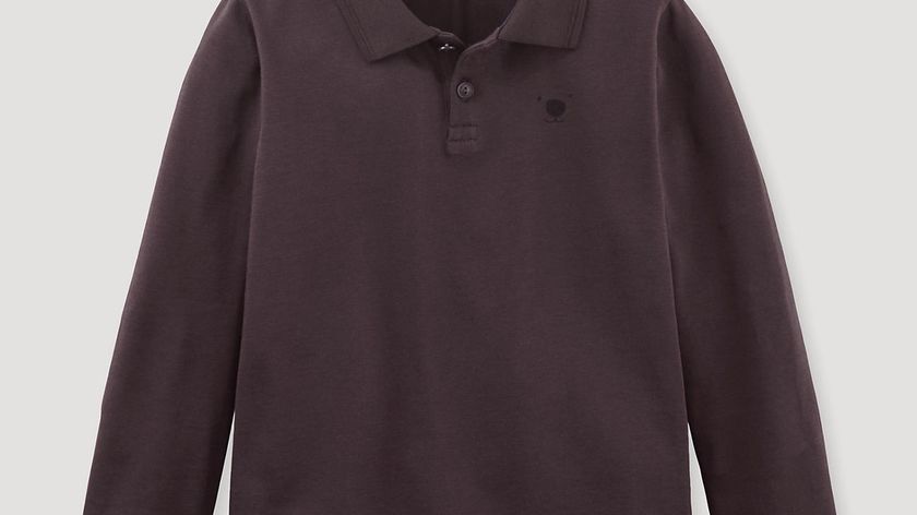 hessnatur Kinder Poloshirt aus Bio-Baumwolle - rot - Größe 110/116