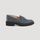 hessnatur Damen Penny Loafer - grau - Größe 42