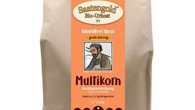 Mehlfreibrot Multikorn -grob k?rnig- Bio Brotbackmischung 600g