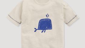 hessnatur Baby Shirt Regular aus Bio-Baumwolle - blau - Größe 74/80