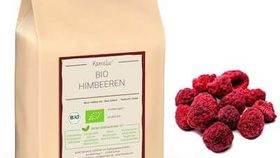 Bio Himbeeren, gefriergetrocknet, ganze Frucht