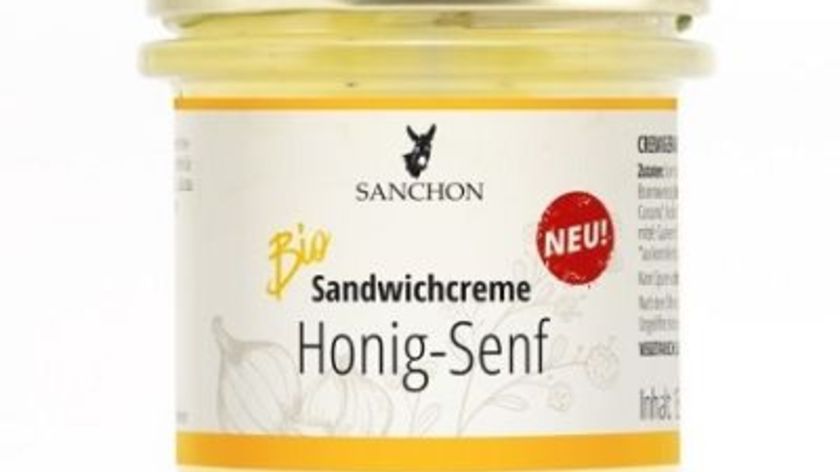 Bio Sandwichcreme Honig-Senf, 135g