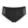 Living Crafts Baumwoll-Panty in schwarz mit eingearbeiteter Spitze