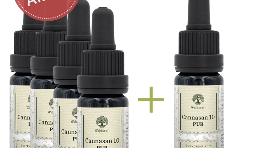 4+1 Aktion: Cannasan 10 (CO2-Extraktion) 6ml