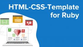 HTML-CSS-Template for Ruby