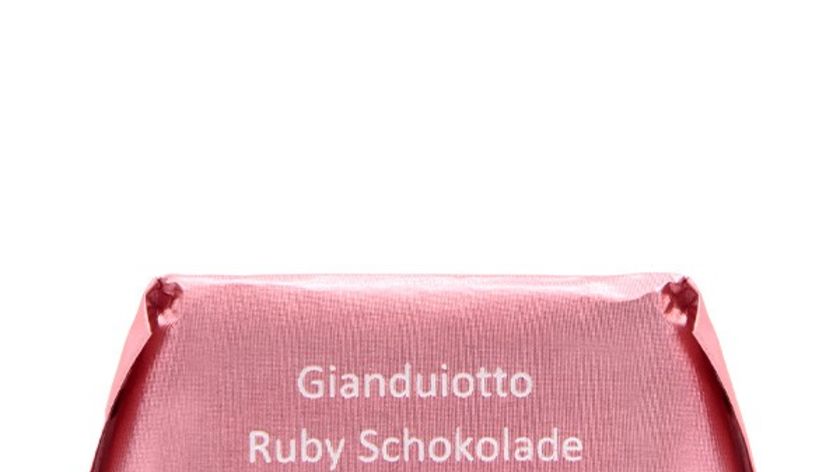 Gianduiotto Ruby Schokolade Piemont-Haselnüsse