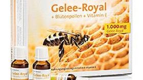 Gelee-Royal + Blütenpollen + Vitamin-E-Trinkfläschchen