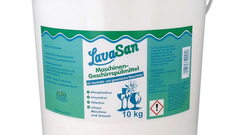 LavaSan nachhaltiges Spülmaschinenpulver - 10 kg Eimer