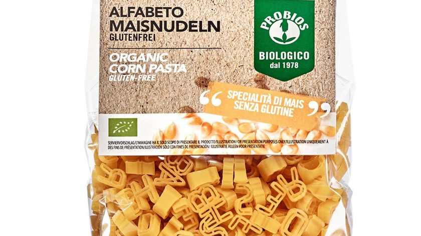 Glutenfreie Suppennudeln aus Mais zum Buchstabensuppe kochen