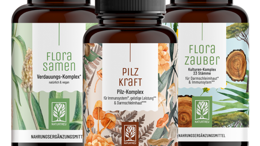 Flora Balance-Paket - Florasamen, Florazauber & Pilzkraft