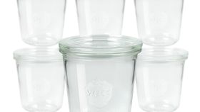 Weckgläser 290 ml - 6 Stück Sparpack - RR 80 mit Deckel