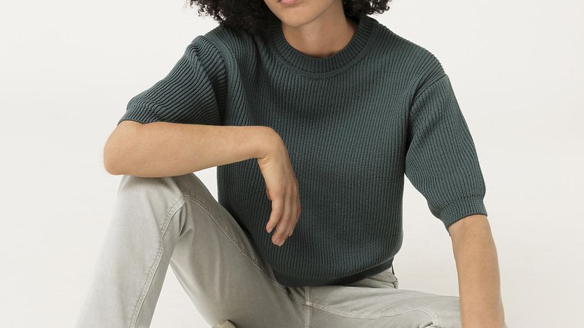 hessnatur Damen Pullover aus Bio-Baumwolle - grün - Größe L